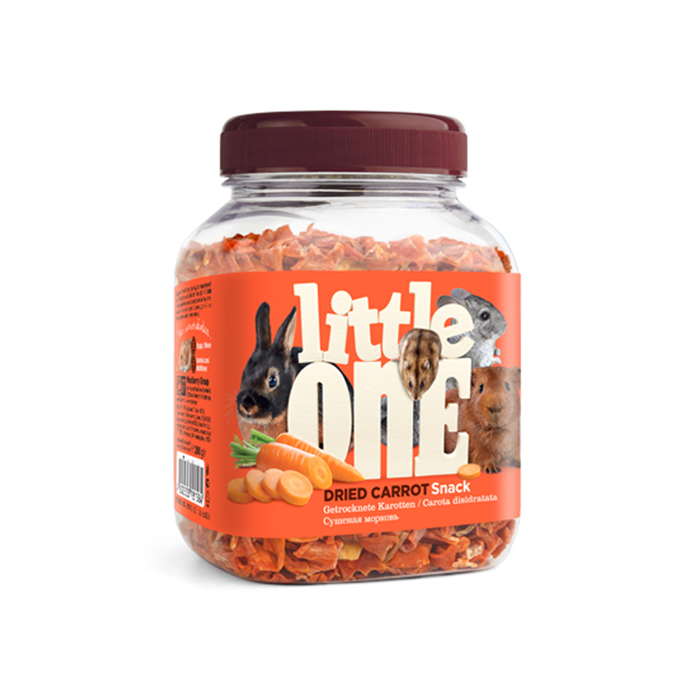Little One Snack Dried Carrot 200g - McPet